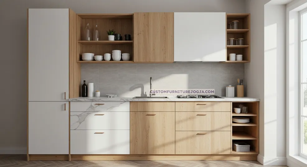 Jasa Pembuatan Kitchen Set Besar Jogja